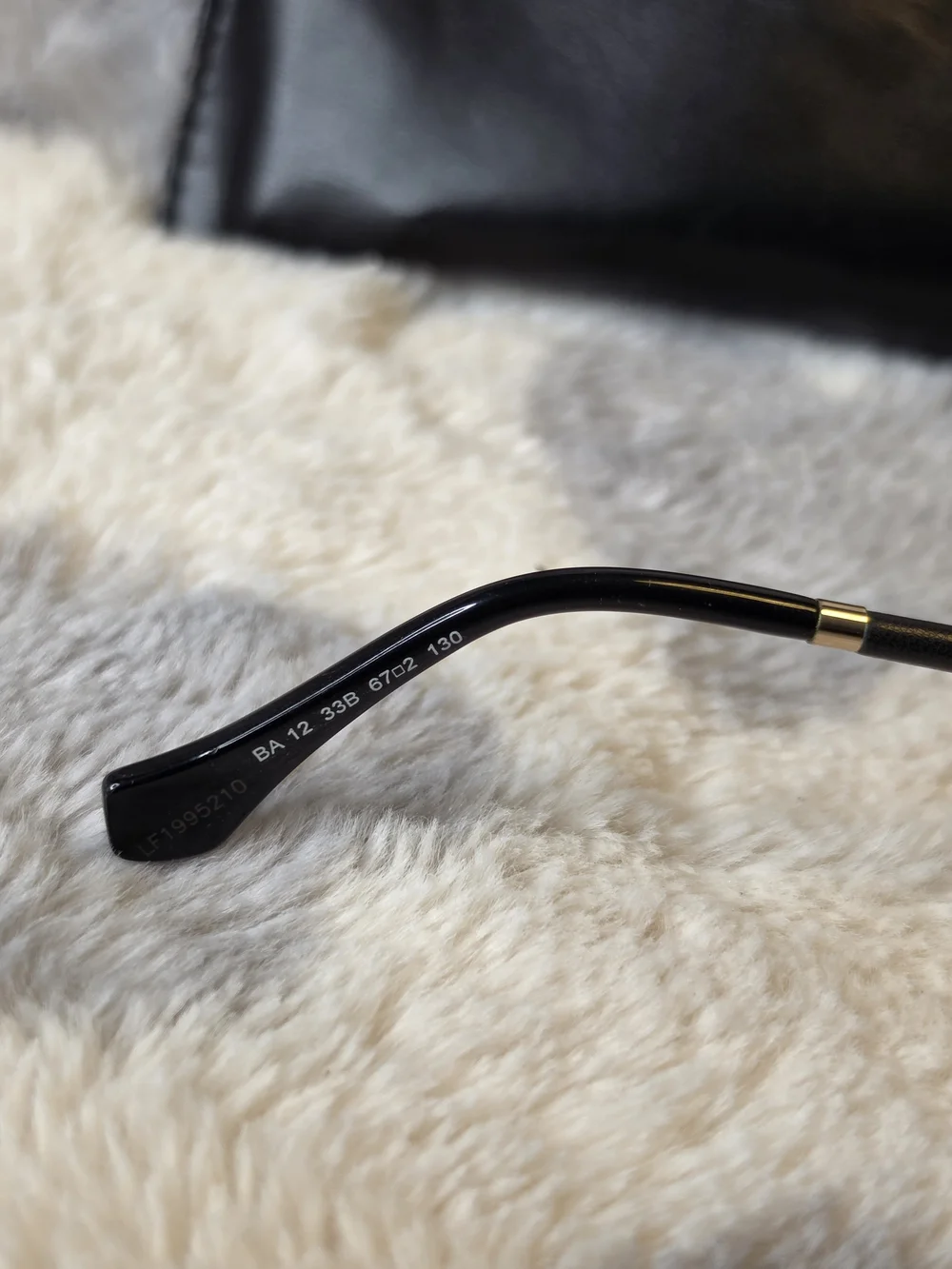 Balenciaga Gold Frame Black Gradient Lens Women's Sunglasses